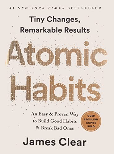 Atomic Habits by James Clear book cover