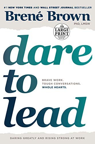Dare to Lead by Brené Brown book cover