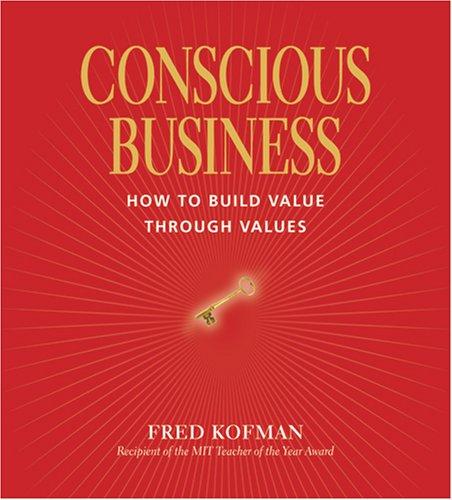 Conscious Business by Fred Kofman book cover
